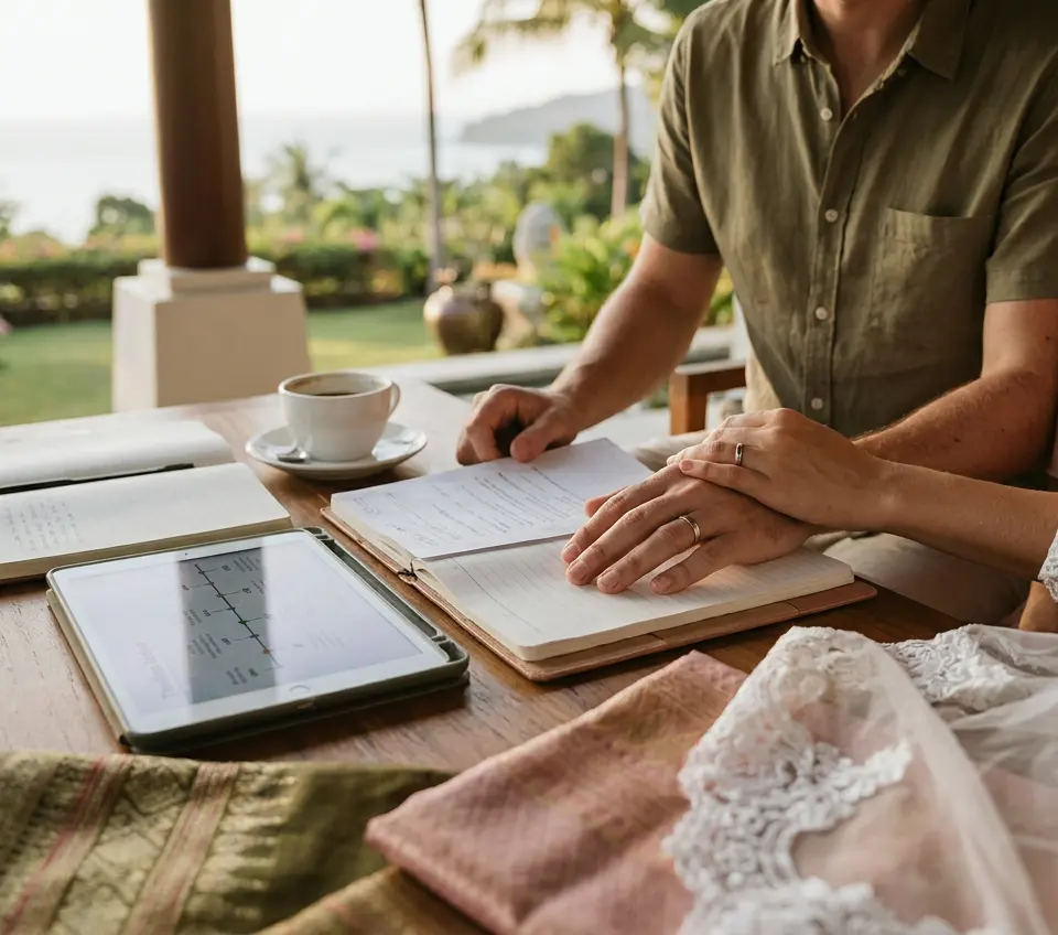 Combined Thai and Western Wedding Timelines — Phuket